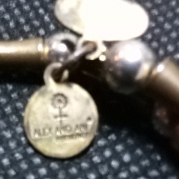 Alex & Ani -Bracelet W/Infused Energy Technology, Copper W/ Silver Colored Beads - Picture 4 of 10